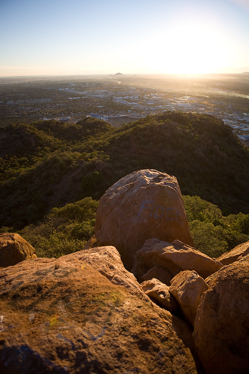 View from Kgale Hill - East