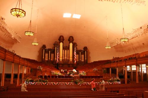 Inside the Tabernacle, SLC