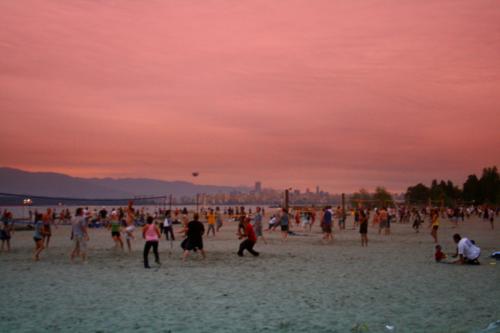 Volleyball on Jericho Beach, Vancouver
