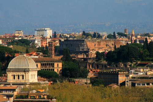 Colosseum from Janiculum Hill