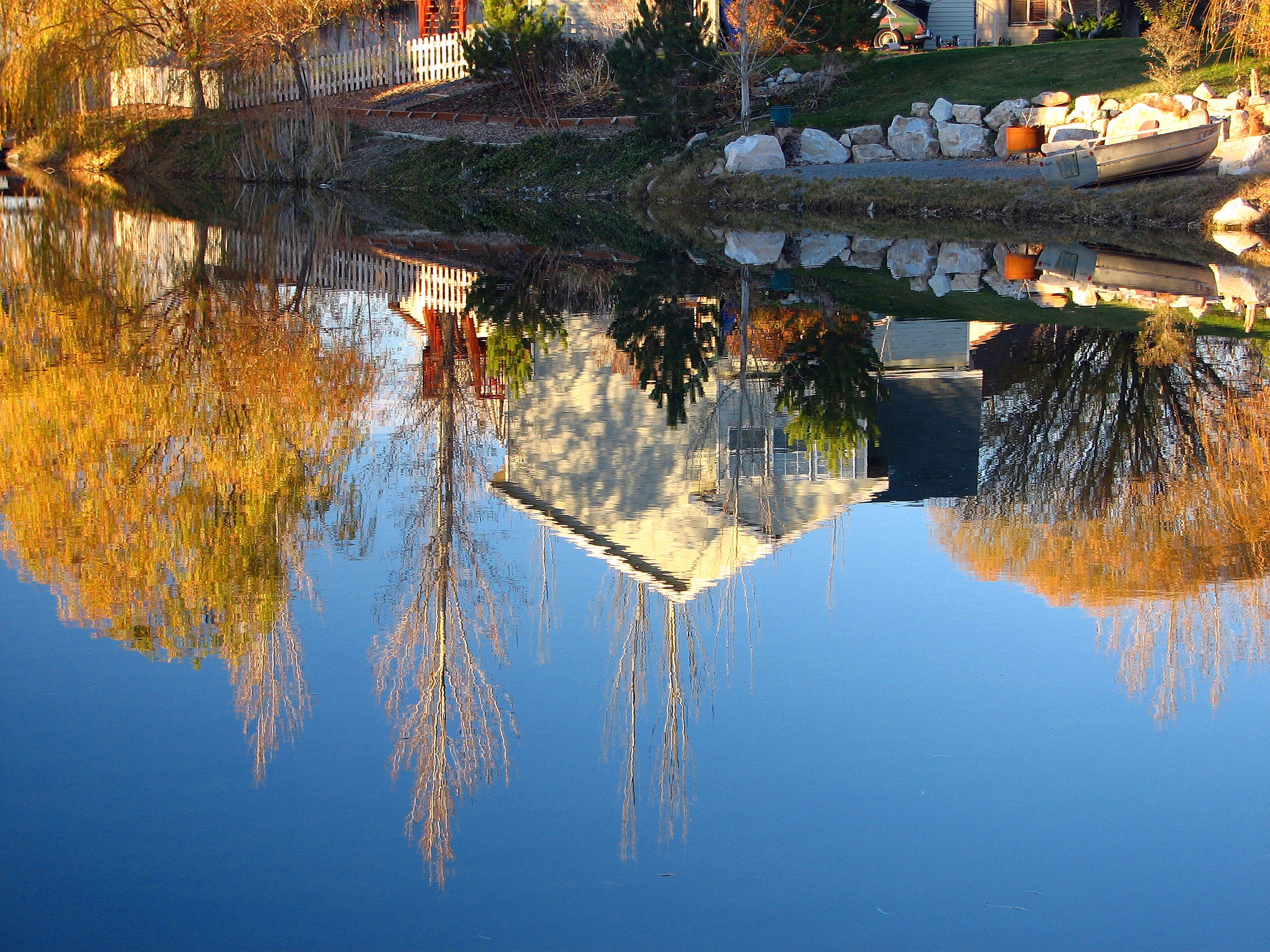 A mirror.........