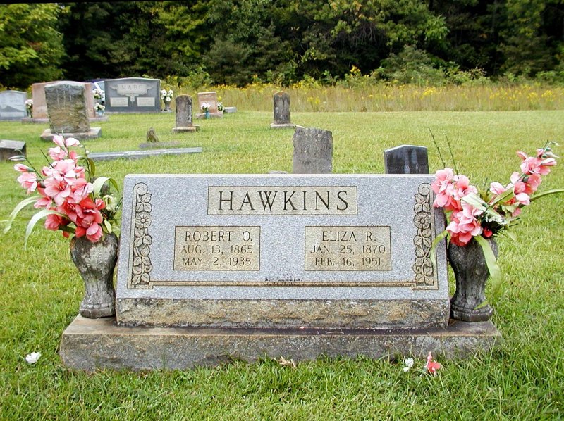 Robert Obediah Hawkins (1865-1935) and Sarah Eliza Rhodes (1870-1951)