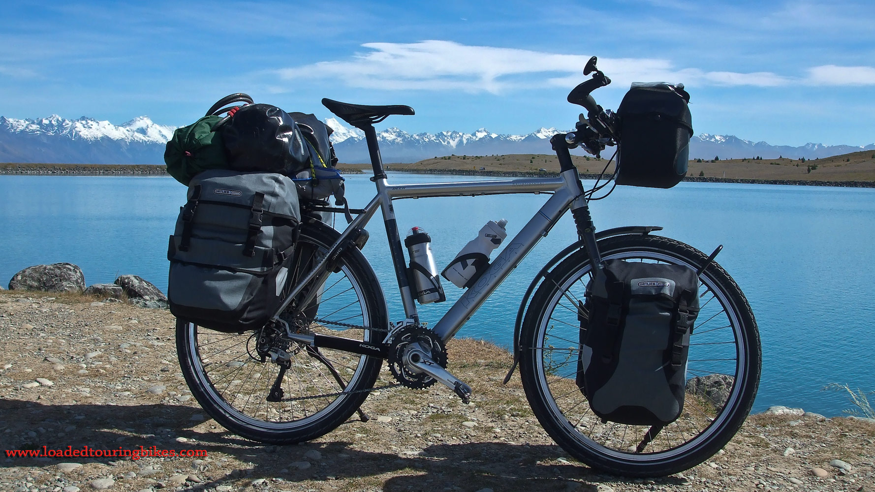 391    Nick touring New Zealand - Koga WorldTraveller KS-TR 26 touring bike