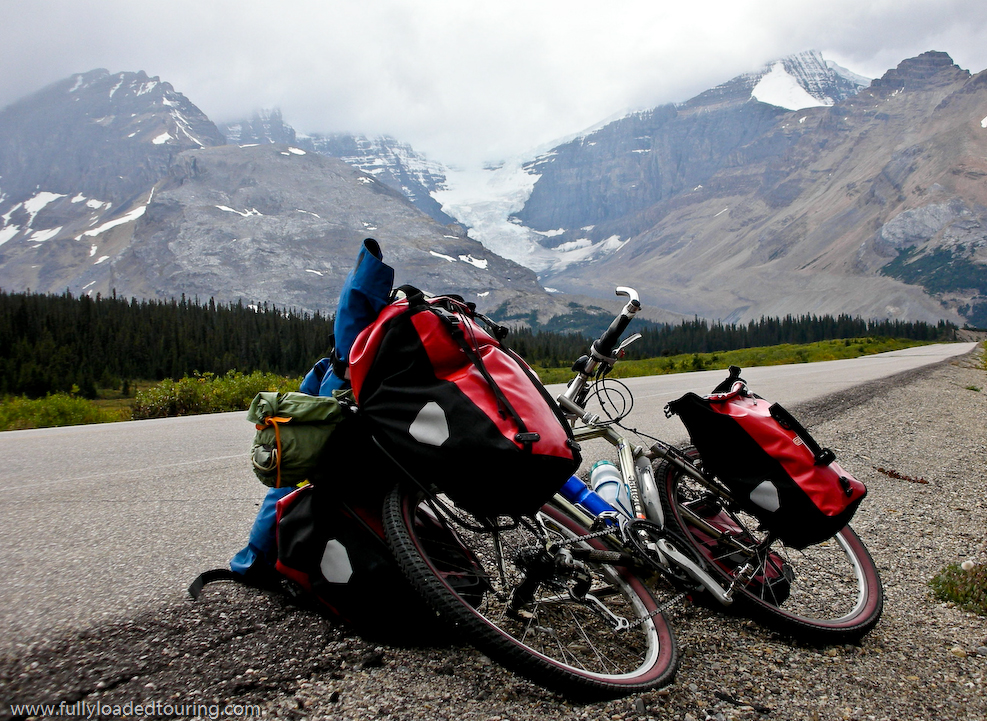 274    Jane - Touring Alberta - Orange P7 touring bike