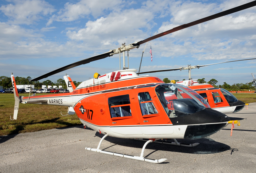 US Marines Bell 206