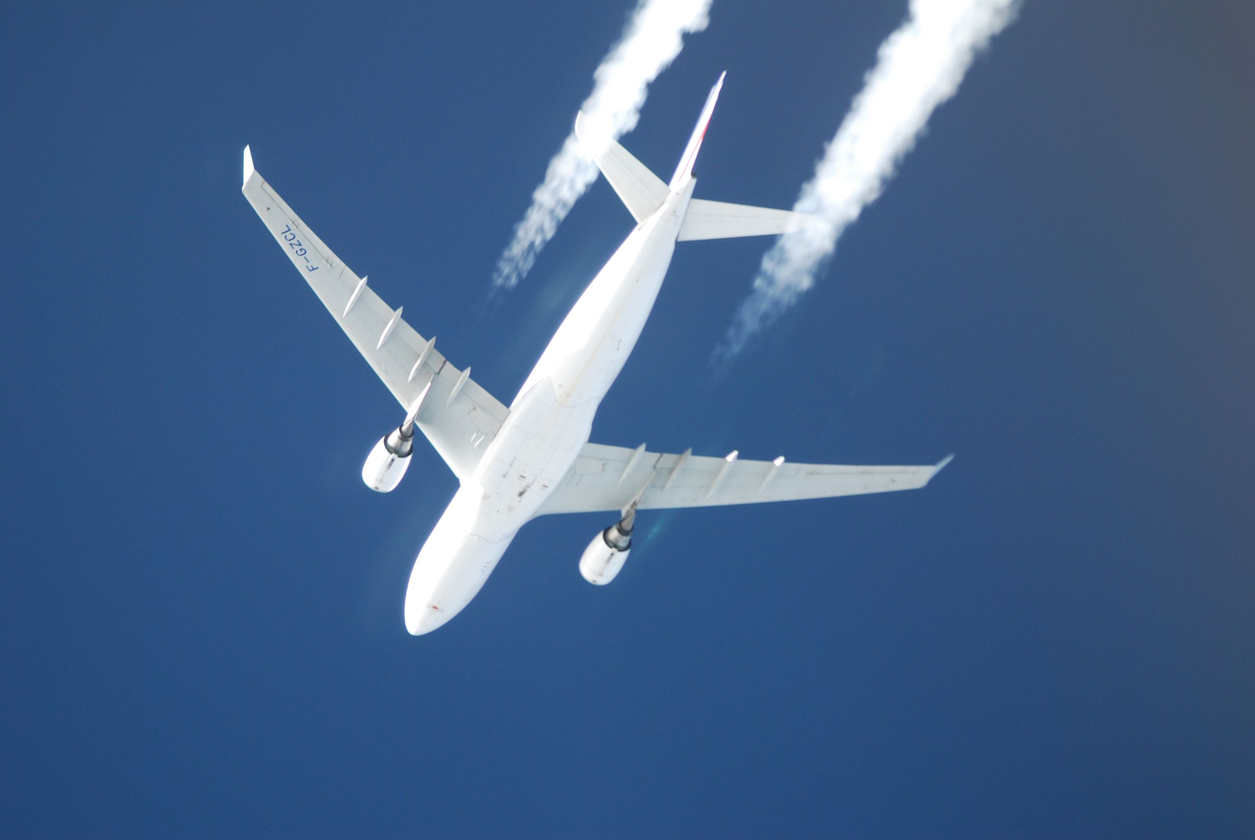 Airbus 330 sur latlantique nord  Printemps 2008