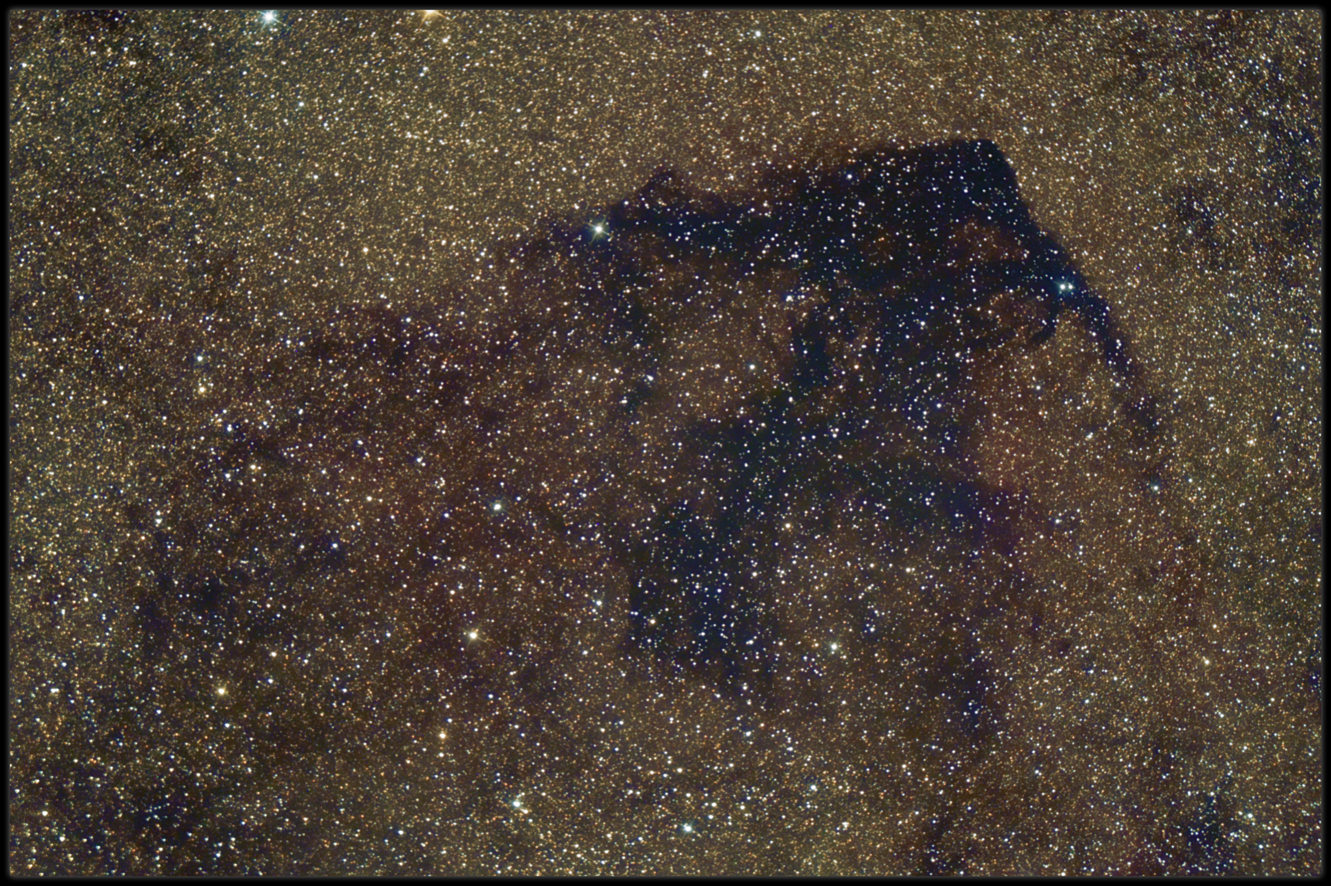 Barnard 312 dark nebula