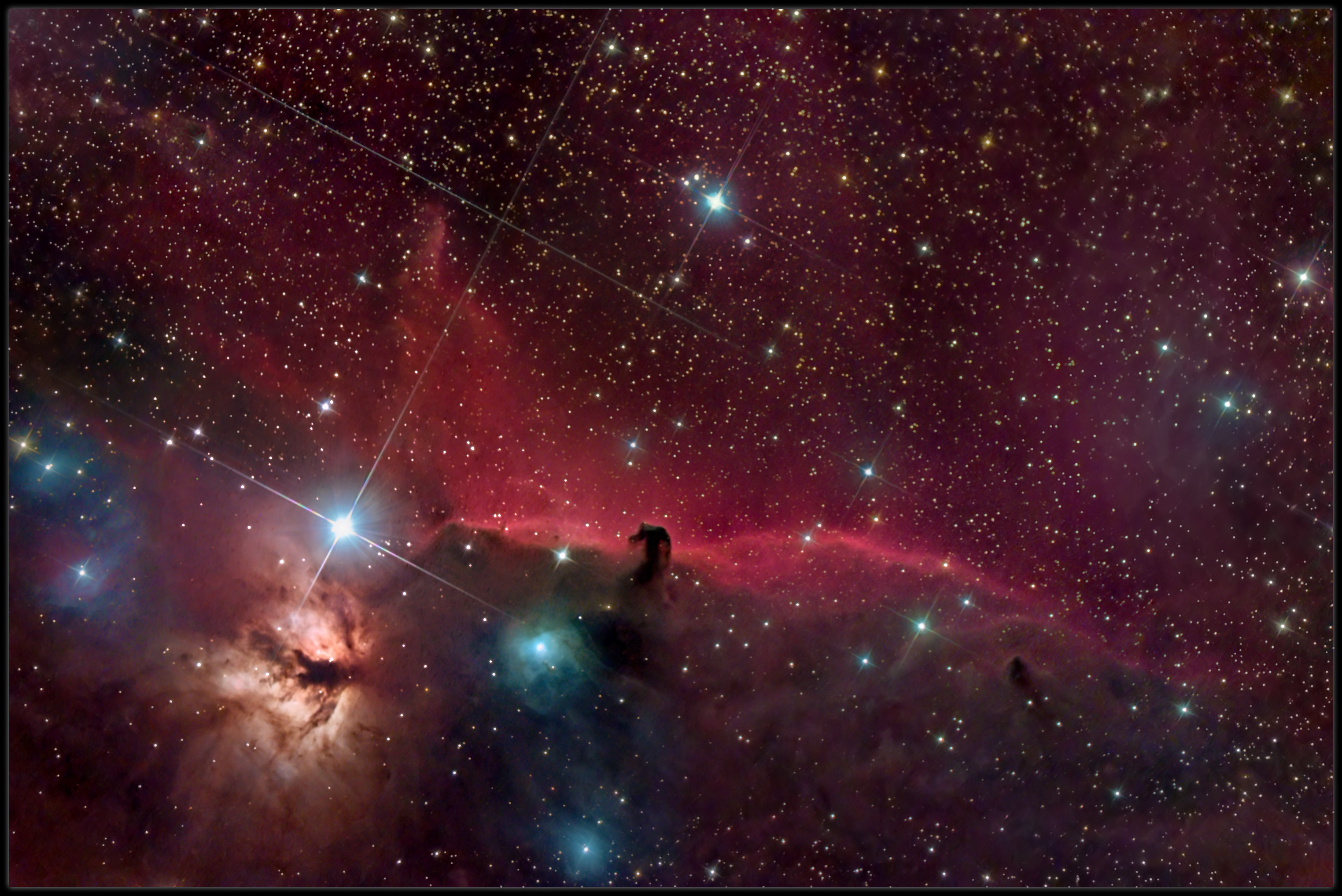 The Horsehead nebula