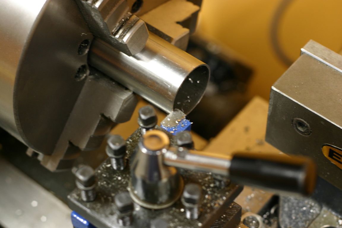 Facing the Head tube