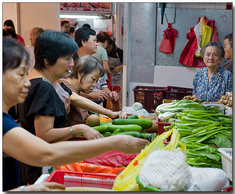 Veggies at Fu Lu Shou Centre