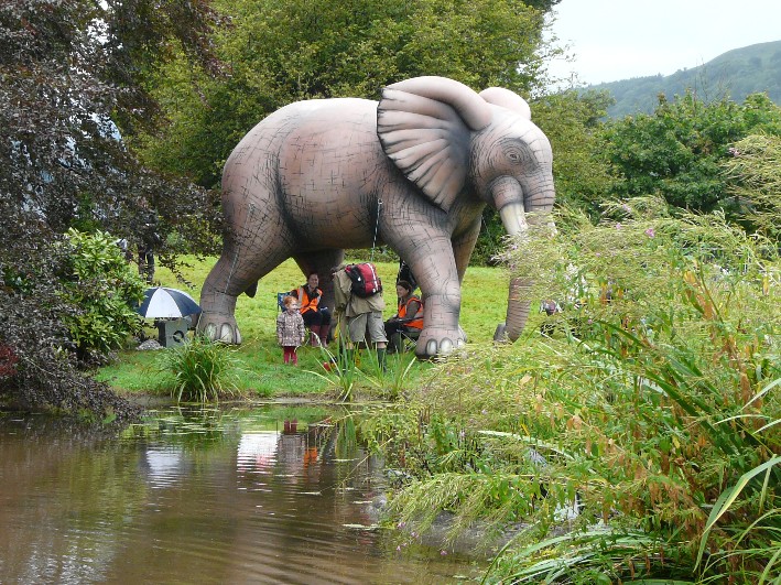 An Interesting Place To Shelter From The Rain