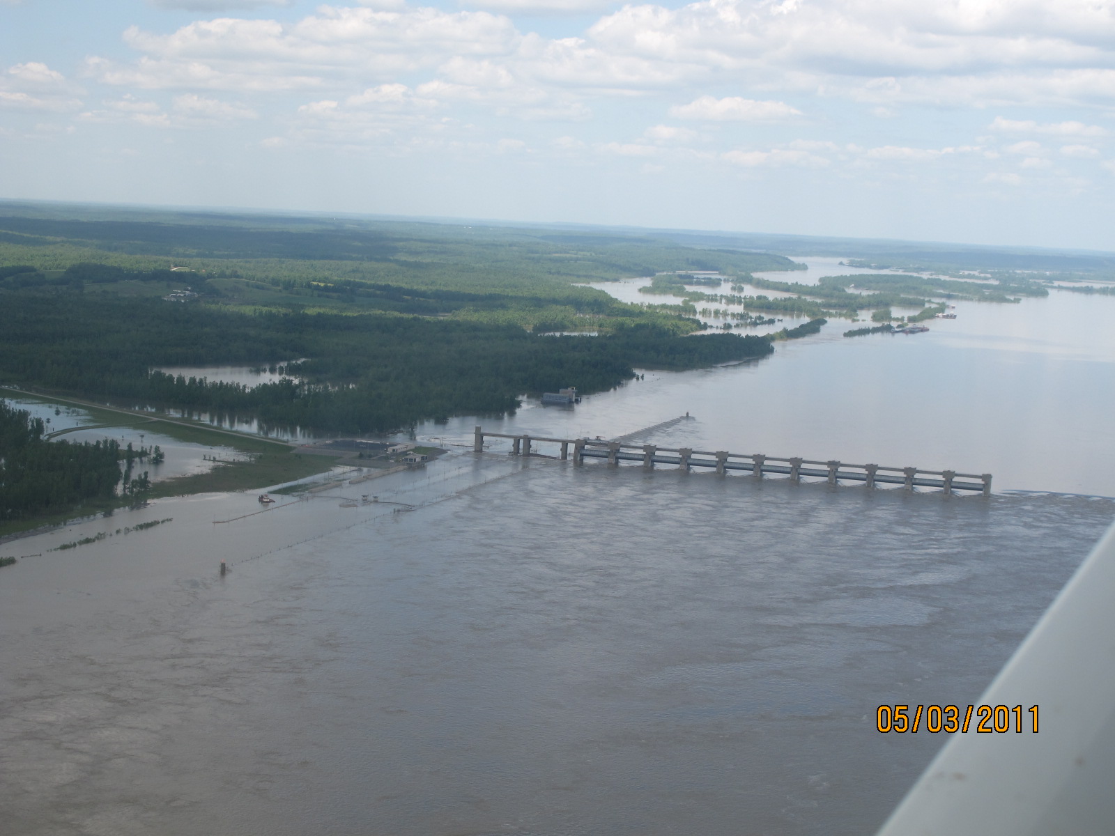 Smithland Lock and Dam - by Jerry Chumbler