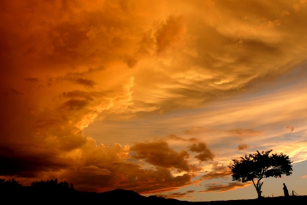 Ashland, Oregon at Sunset