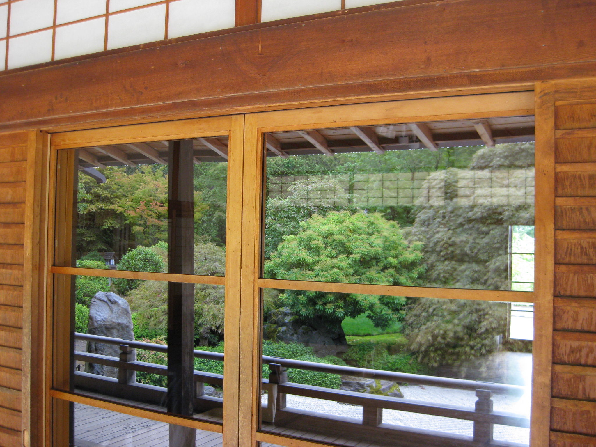 A Japanese Garden Reflection