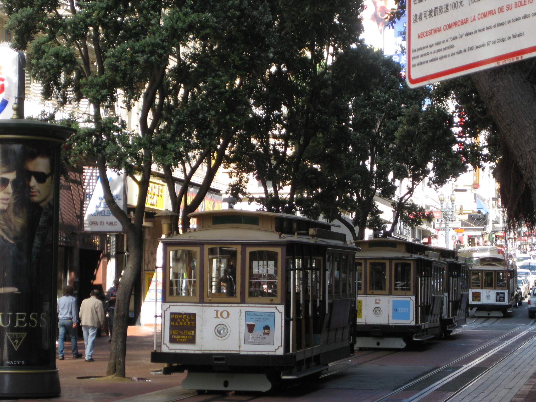 Trolleys in San Francisco