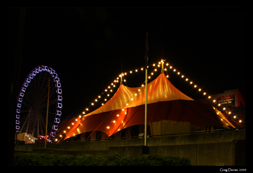 Wheel & Circus Tent