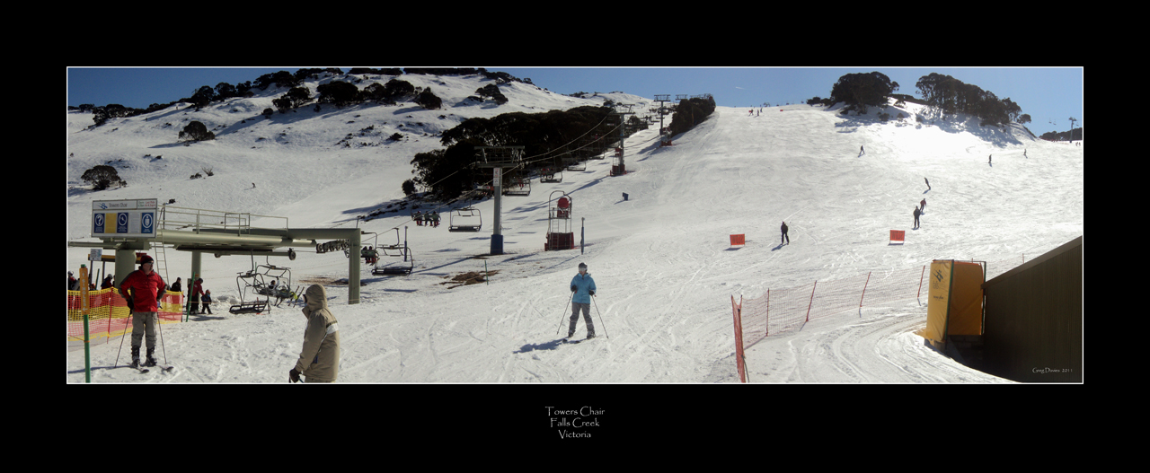 Main Street & Towers Quad Chairlift