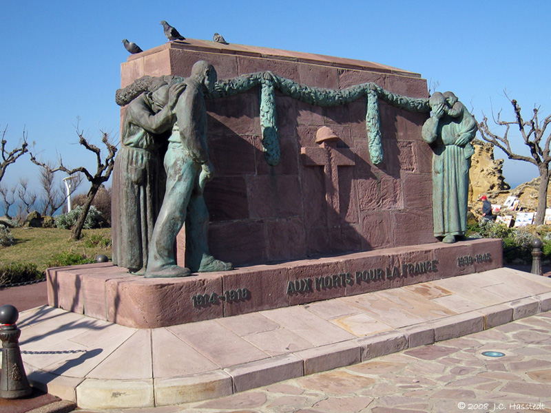 View of WWII Monument