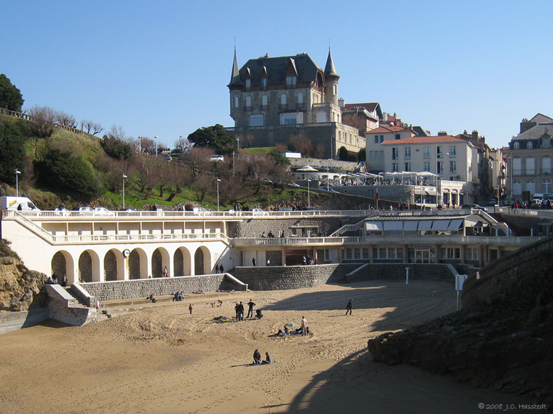 View of smaller beach