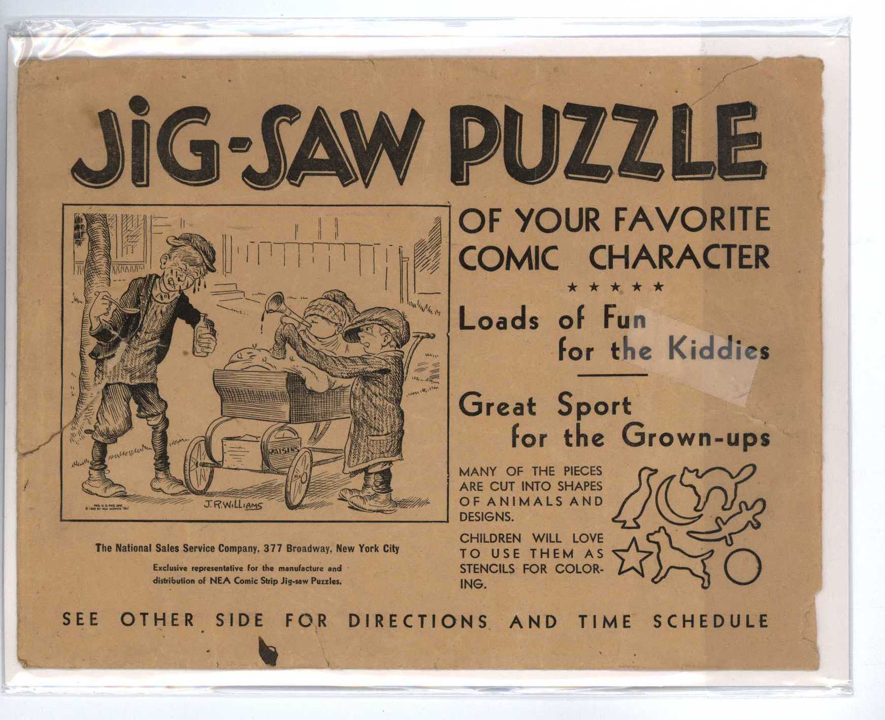A Williams jigsaw puzzle