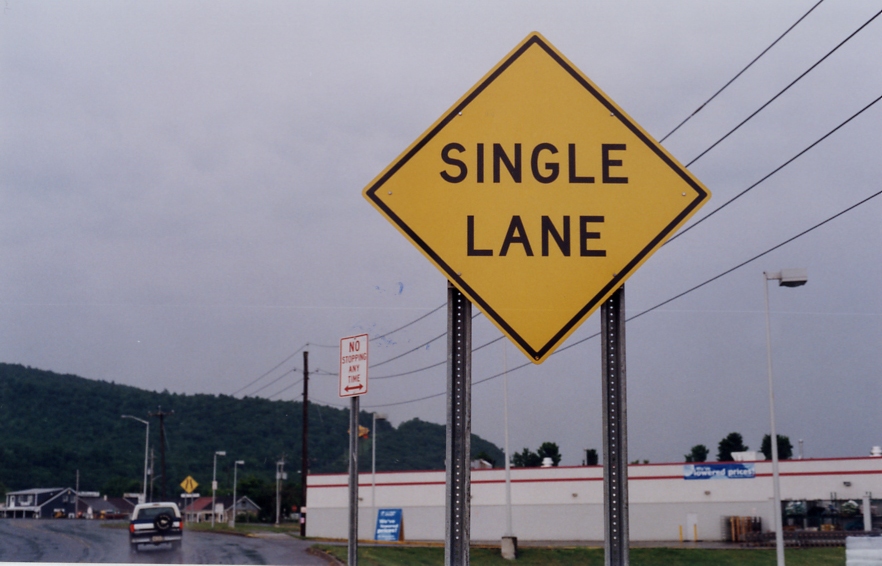 Single Lane (Gang Mills, NY)