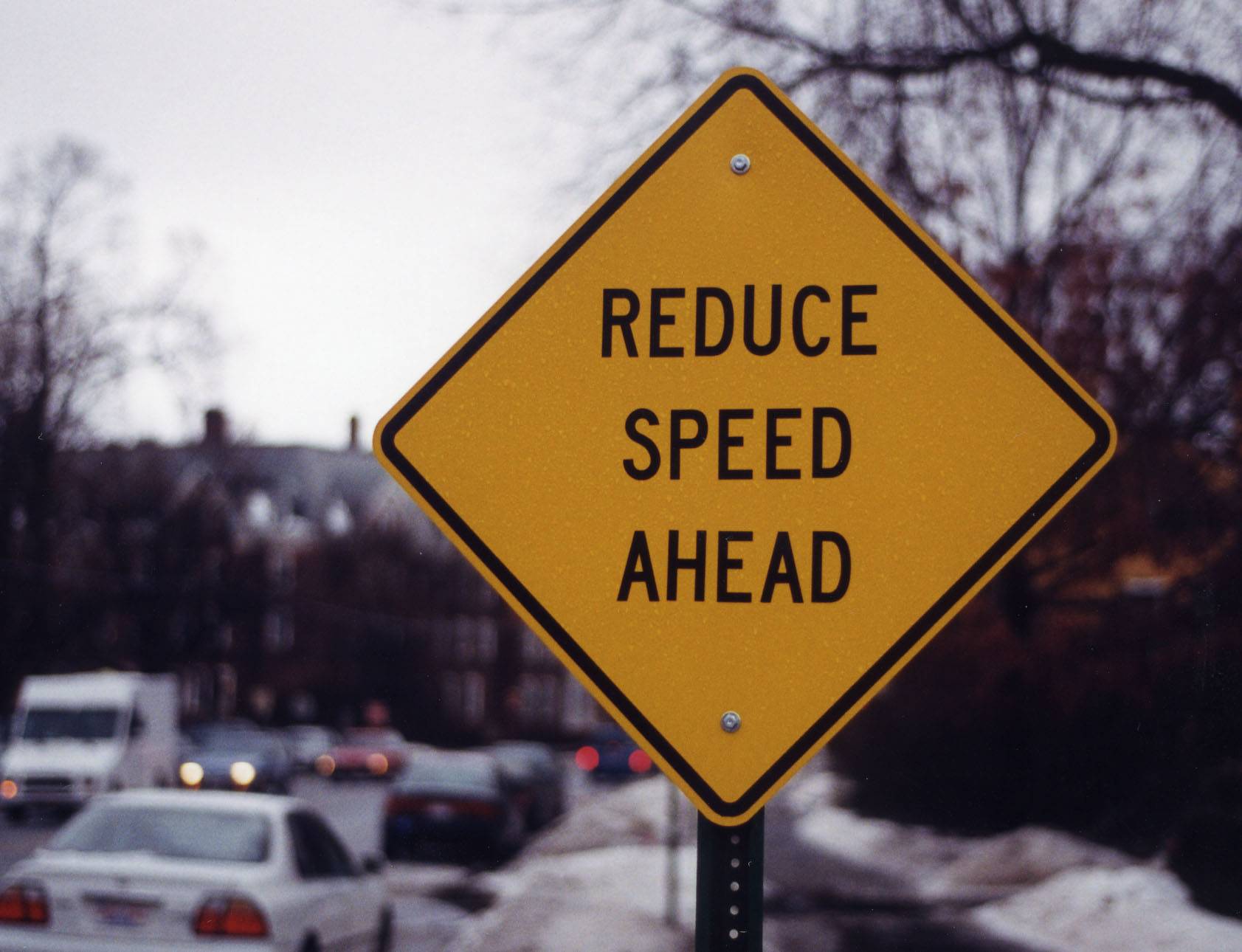 Reduce Speed Ahead
