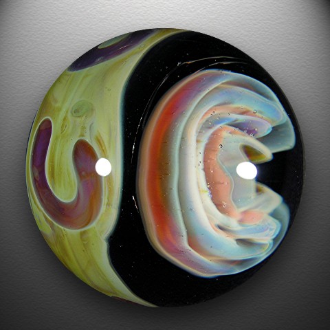 Artist: Mike Close <br> Size: 1.46 <br> Type: Lampworked Boro