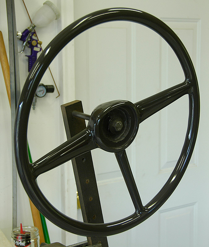 Steering Wheel finished