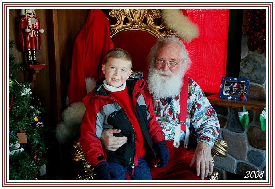 Sitting With Santa
