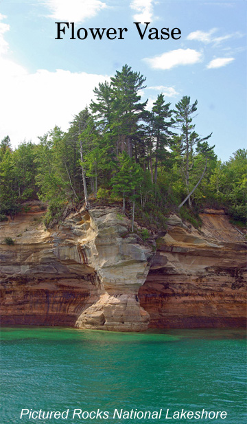 Flowervase, Pictured Rocks National Lakeshore