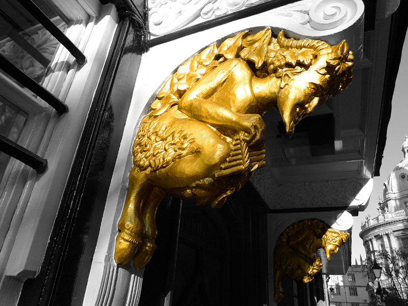 Pan at Brasenose College by Flick Merauld