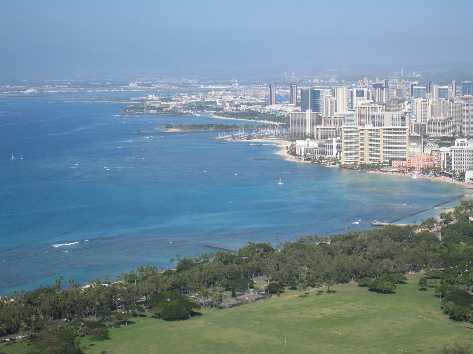 view from diamond head