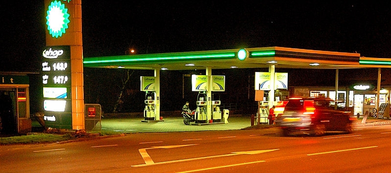 At the filling Station