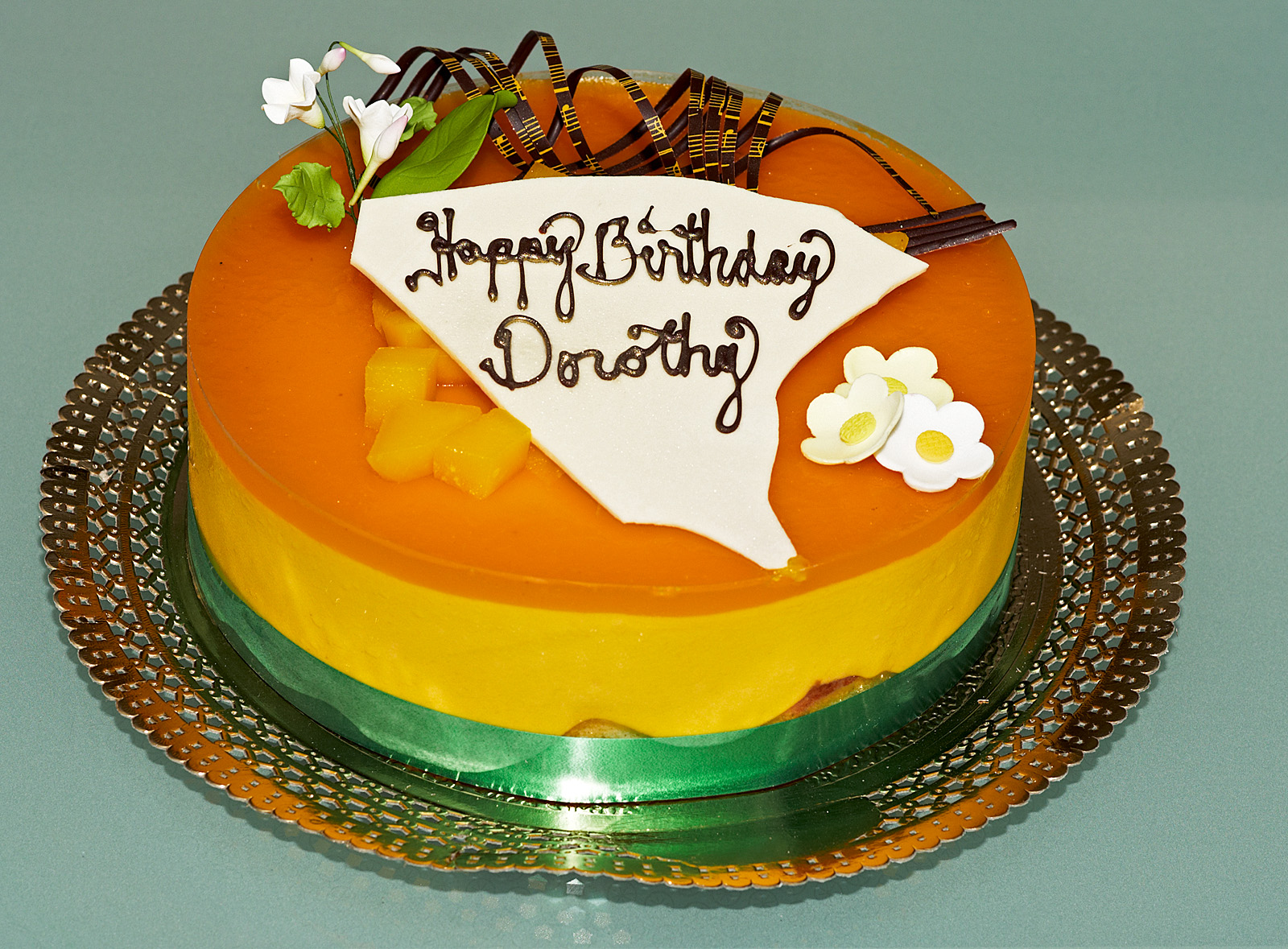 Moms birthday cake 80