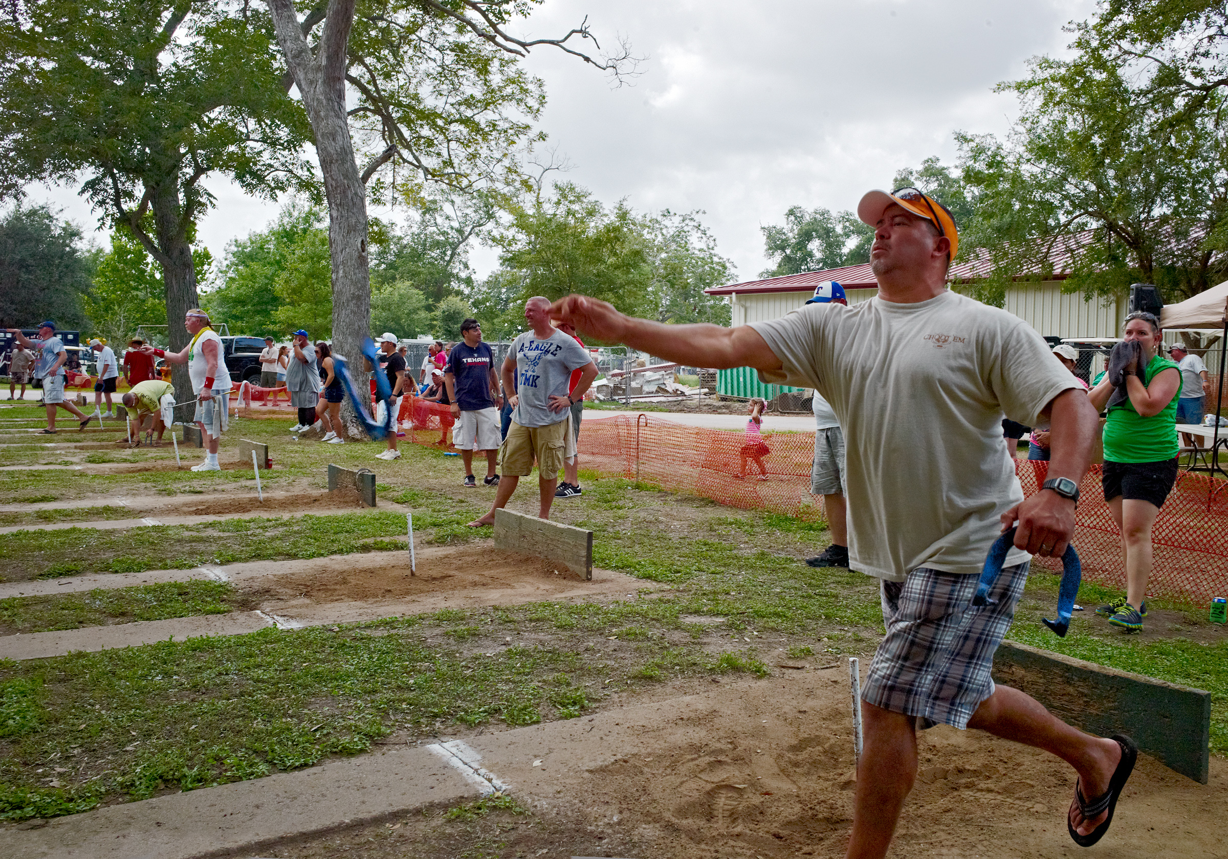 Clute GTMF horseshoe competition
