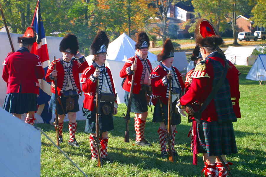 Guard Mount for the Red Coats