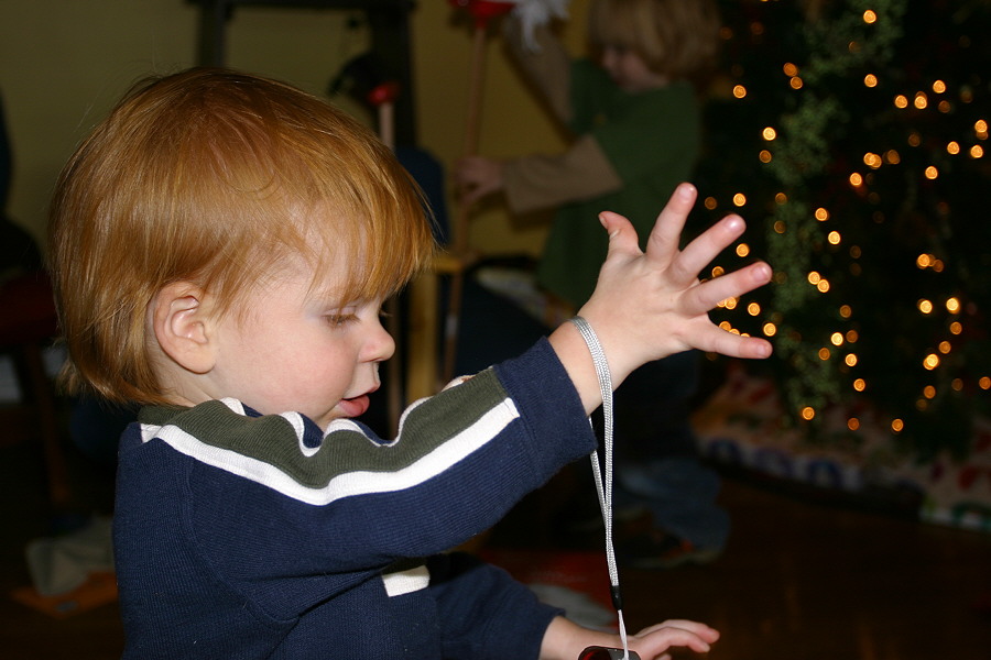 The Duke at Christmas (age 2)