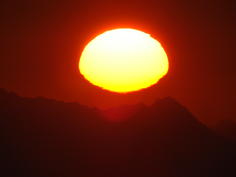 Zonsopkomst / Dawn at Sinai