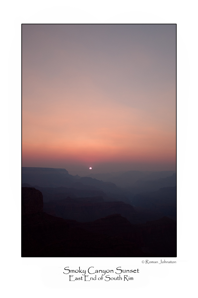 Smoky Grand Canyon Sunset.jpg  (Up To 30 x 45)