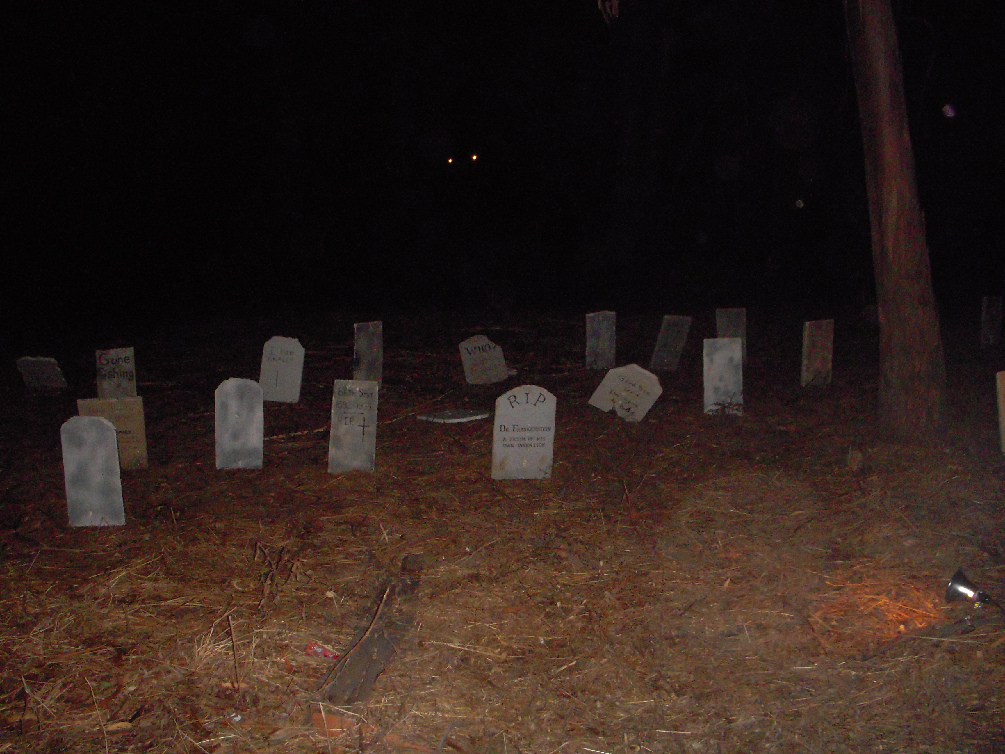 The Vanishing Graveyard