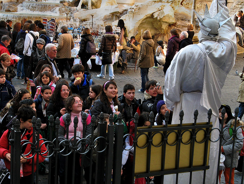 Lady Liberty at Trevi<br />1491