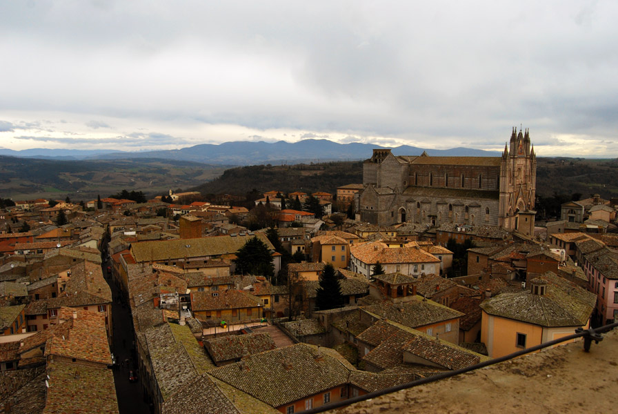 Rainy Day View of Orvieto - East<br />4645