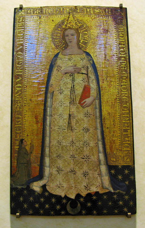 Madonna del Parto e donatore -- Madonna of  childbirth with donor (1355-1360)3814