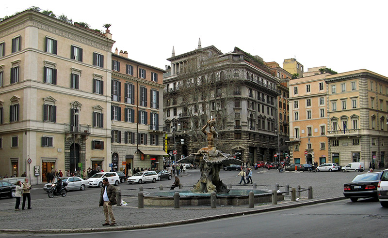 View of Piazza Barberini6718