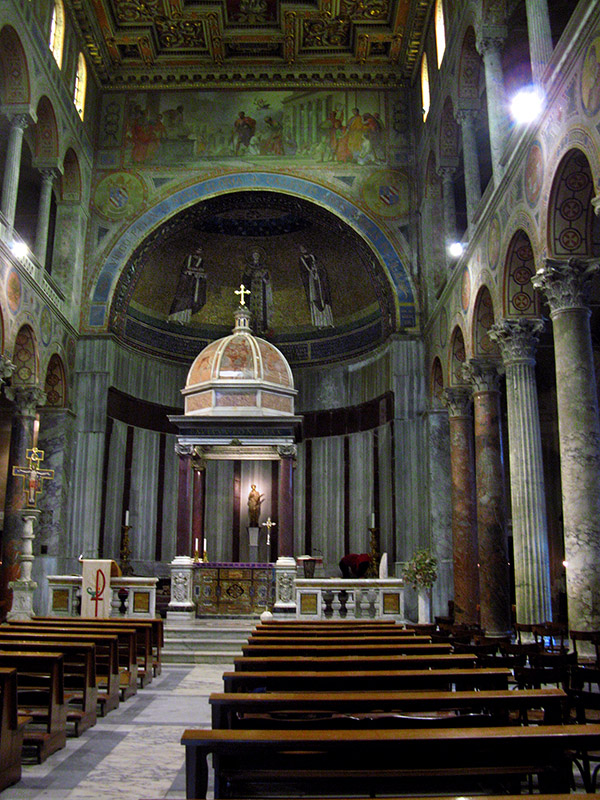 Sant'Agnese Fuori le Mura, interior 6765
