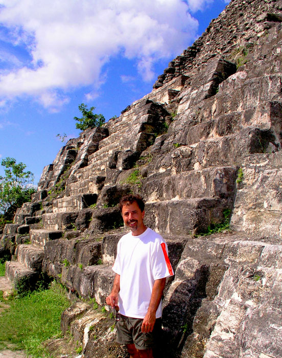 Derek at High Temple Steps