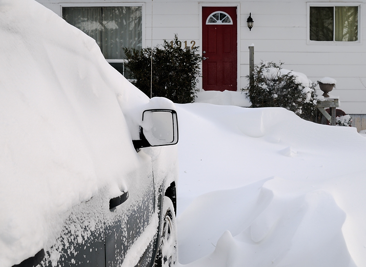 Snow shovelling is not my favourite past time
