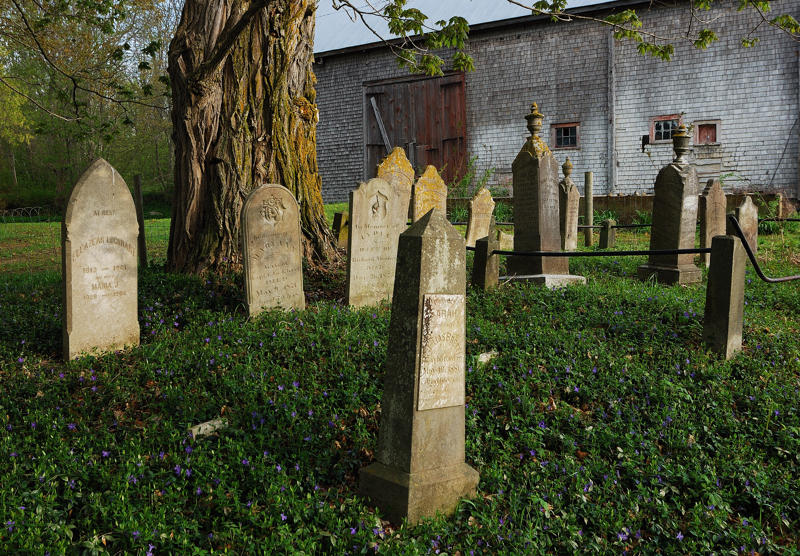 Graveyard at Poplar Grove