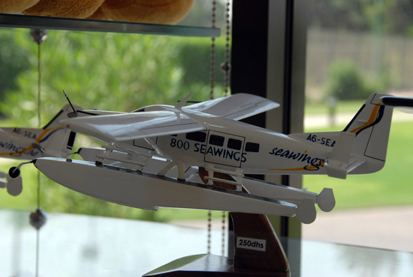 Model of the Seawings Cessna Grand Caravan on floats