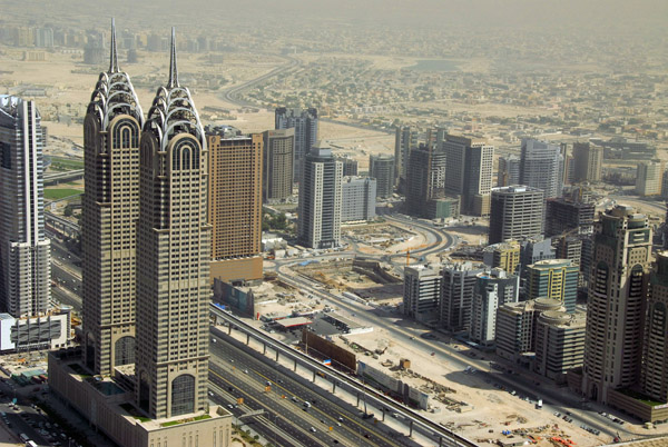 Al Kazim Towers, Dubai Media City, Sheikh Zayed Road